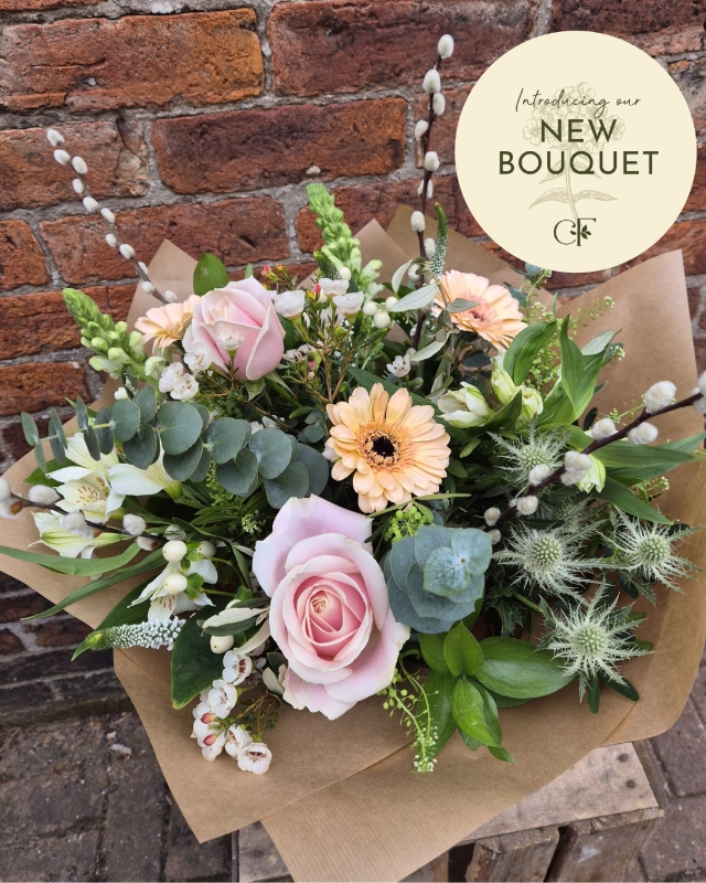 Peaches & Cream Bouquet