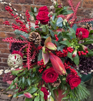 Crimson Noel Luxury Bouquet