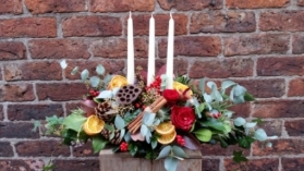 Festive Candle Table Decoration   Medium