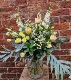 Seasonal Confetti Vase   Yellow